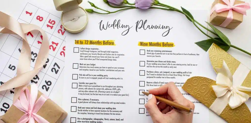 10 astuces pour une organisation de mariage sans stress