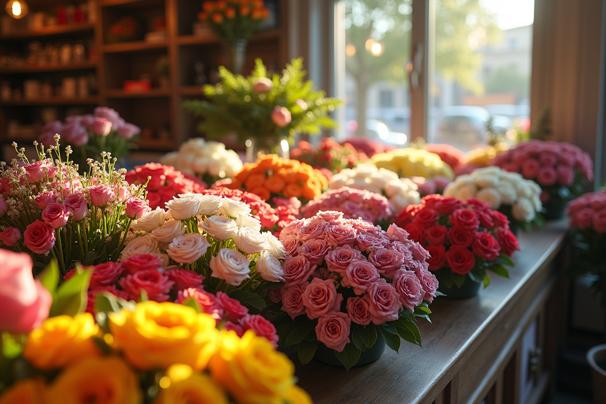 bouquet fleurs